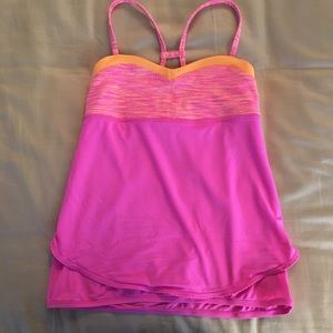 Pink & Orange Ivivva Tank